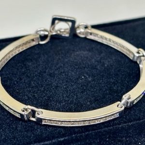 18K White Gold Diamond bracelet